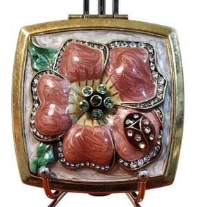 Alexander Kalifano Jeweled Compact Mirror